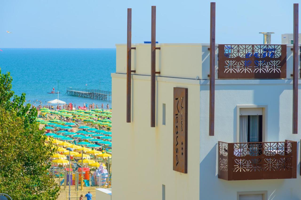 Hotel Nuova Medusa Rimini Exterior foto